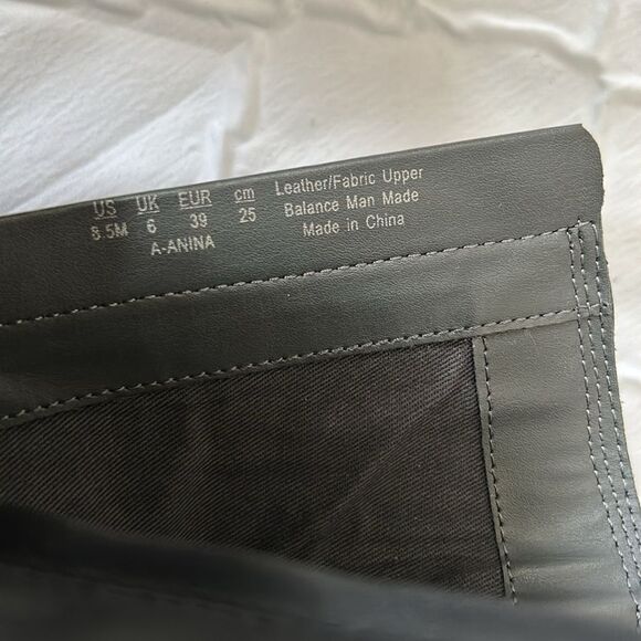 Franco Sarto Black Leather Pointed Toe Boots(Size 8.5M) - Picture 10 of 11